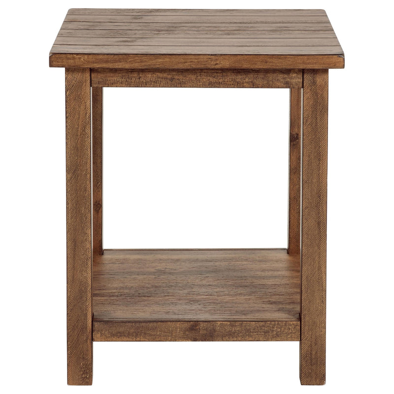Payne 2-piece Coffee and End Table Set Distressed Brown - 710548-S2A