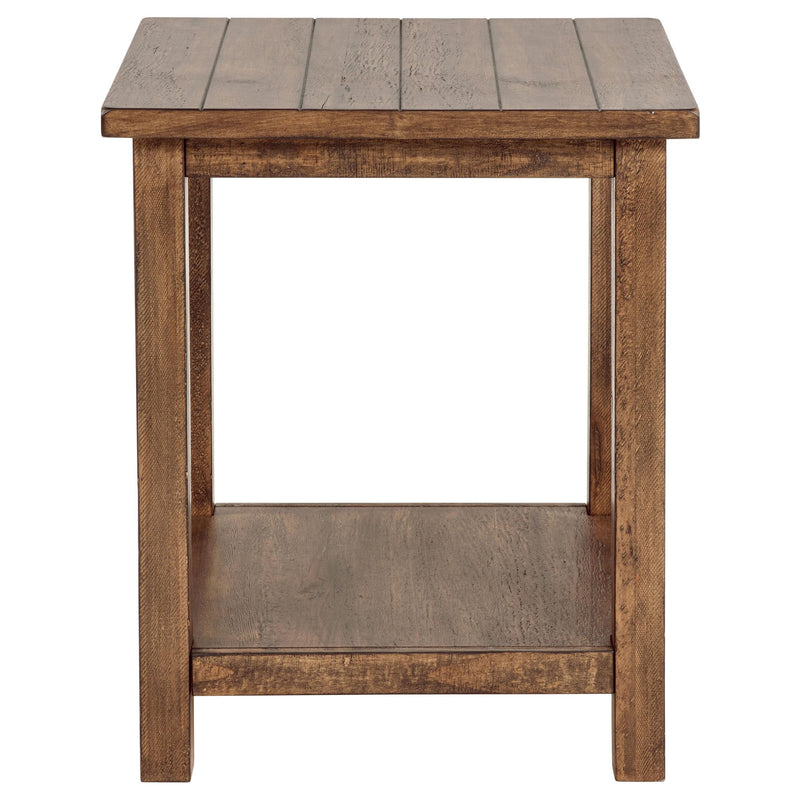 Payne 2-piece Coffee and End Table Set Distressed Brown - 710548-S2A