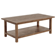 Payne 3-piece Coffee and End Table Set Distressed Brown - 710548-S3A