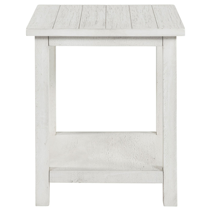 Payne 3-piece Coffee and End Table Set Distressed White - 710558-S3A