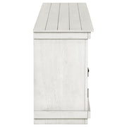 Payne 60-inch TV Stand Media Console Distressed White - 710052