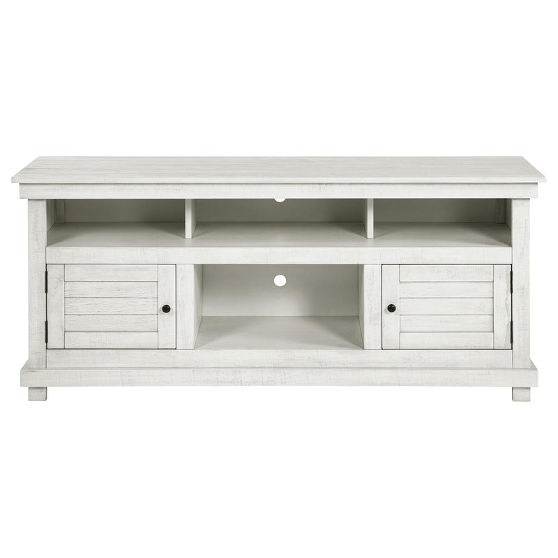 Payne 60-inch TV Stand Media Console Distressed White - 710052