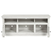 Payne 60-inch TV Stand Media Console Distressed White - 710052