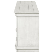 Payne 60-inch TV Stand Media Console Distressed White - 710052