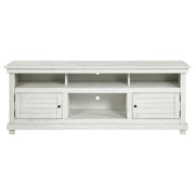 Payne 70-inch TV Stand Media Console Distressed White - 710053