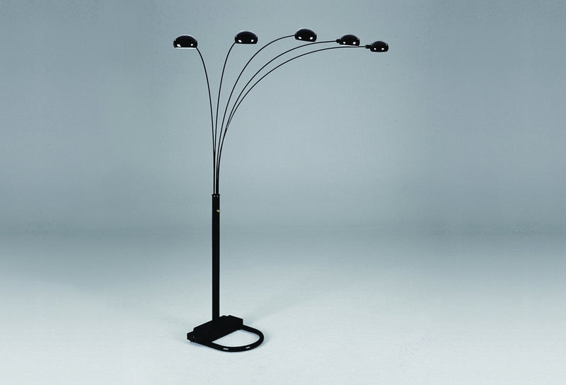 Peacock Arc Black 82" Floor Lamp - DMV FurnitureFloor Lamps