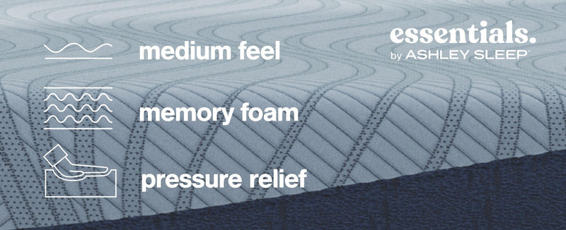 Peak 2.0 10 Memory Foam Light Blue Twin Mattress - M20511