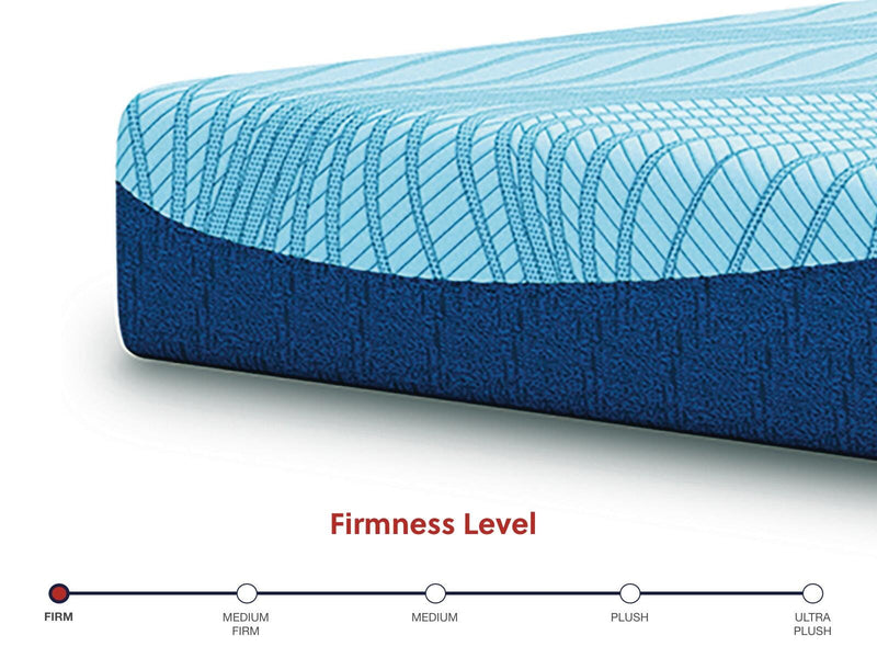 Peak 2.0 10 Memory Foam Light Blue Twin Mattress - M20511