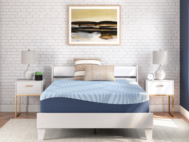 Peak 2.0 12 Memory Foam Light Blue California King Mattress - M20651