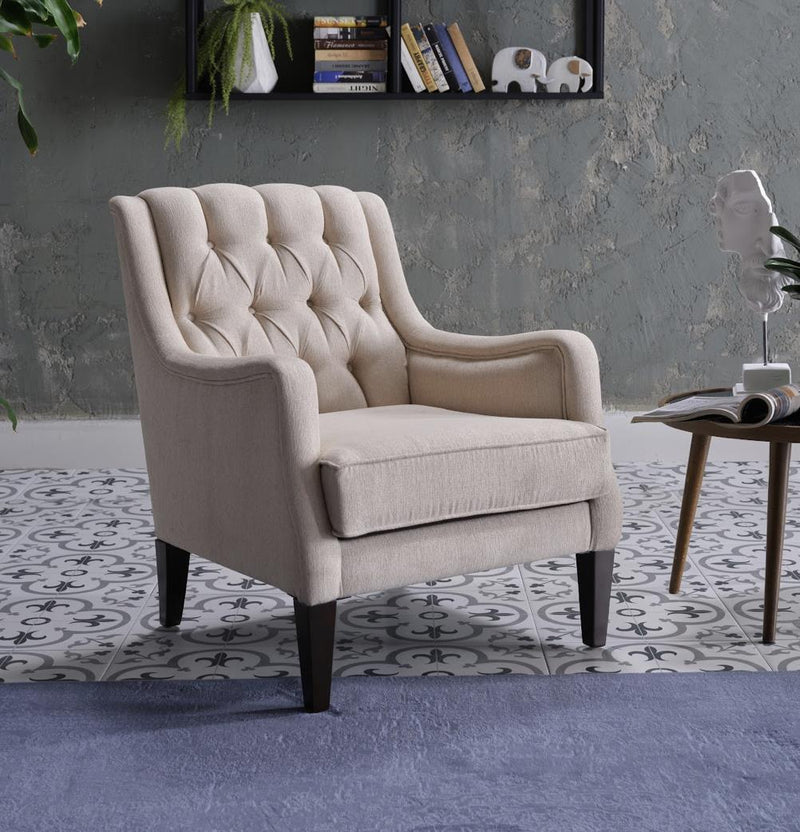 Pearle Accent Armchair (Pearle Cream) - DMV FurnitureLiving Room Chair