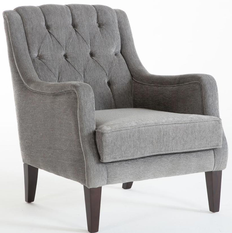 Pearle Accent Armchair (Pearle Grey) - DMV FurnitureLiving Room Chair
