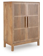 Pellamour Natural Brown Bar Cabinet - A4000698