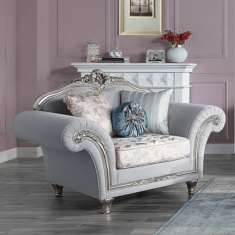 Pelumi Chair W/3 Pillows - LV01114