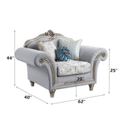 Pelumi Chair W/3 Pillows - LV01114