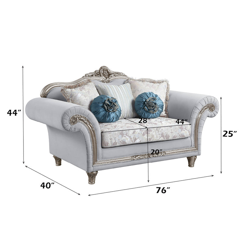 Pelumi Loveseat W/5 Pillows - LV01113