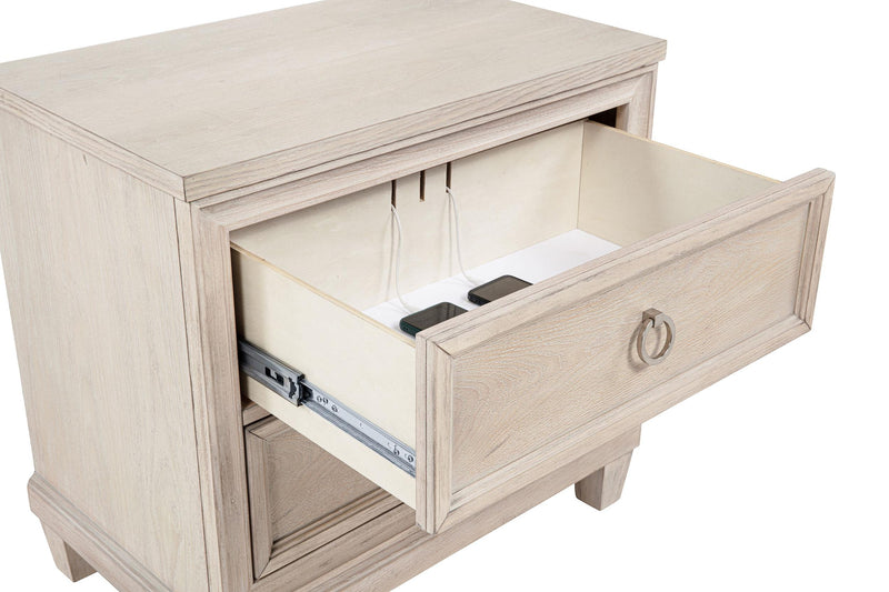 Pembroke 4-piece Eastern King Bedroom Set Washed Oak - 215921KE-S4