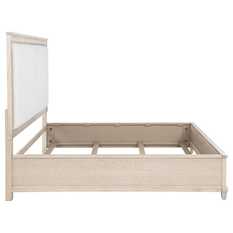 Pembroke 66-inch Eastern King Panel Bed Washed Oak - 215921KE