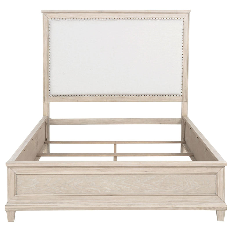 Pembroke 66-inch Queen Panel Bed Washed Oak - 215921Q