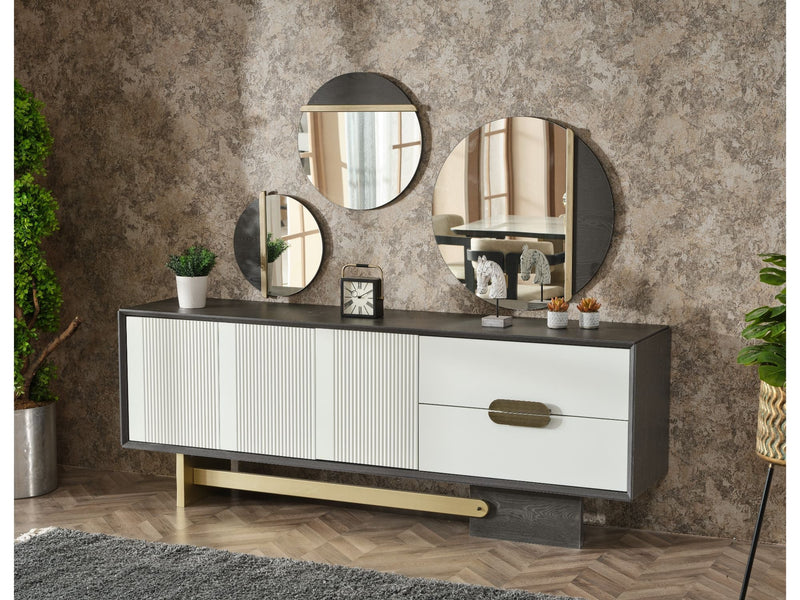 Pendik Diningroom Consol With Mirror - 115-PEN-CON+M
