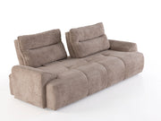 Peonya Convertible Sofa - With Leg in Brown - 200-ZEN-PEO-BRO-L-3