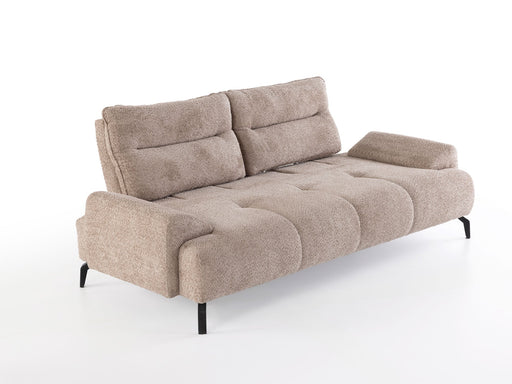 Peonya Convertible Sofa - With Leg in Brown - 200-ZEN-PEO-BRO-L-3