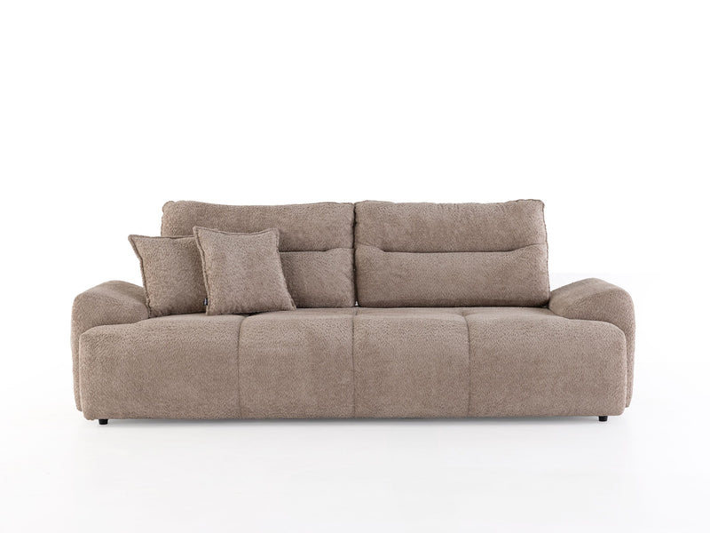 Peonya Convertible Sofa - With Leg in Cream - 200-ZEN-PEO-CRE-L-3