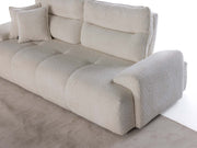 Peonya Convertible Sofa - Without Leg in Brown - 200-ZEN-PEO-BRO-3
