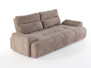 Peonya Convertible Sofa - Without Leg in Brown - 200-ZEN-PEO-BRO-3