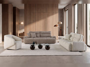 Peonya Convertible Sofa - Without Leg in Brown - 200-ZEN-PEO-BRO-3