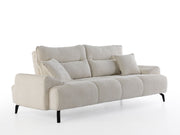 Peonya Convertible Sofa - Without Leg in Brown - 200-ZEN-PEO-BRO-3