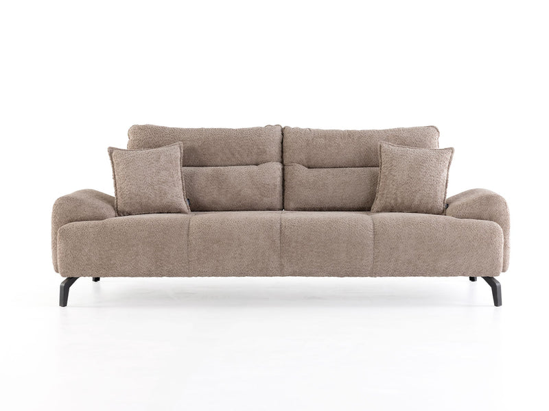 Peonya Convertible Sofa - Without Leg in Cream - 200-ZEN-PEO-CRE-3