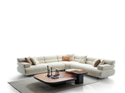 Perlasee Sectional Sofa in Cream - 200-ELI-PER-JESY-39-S