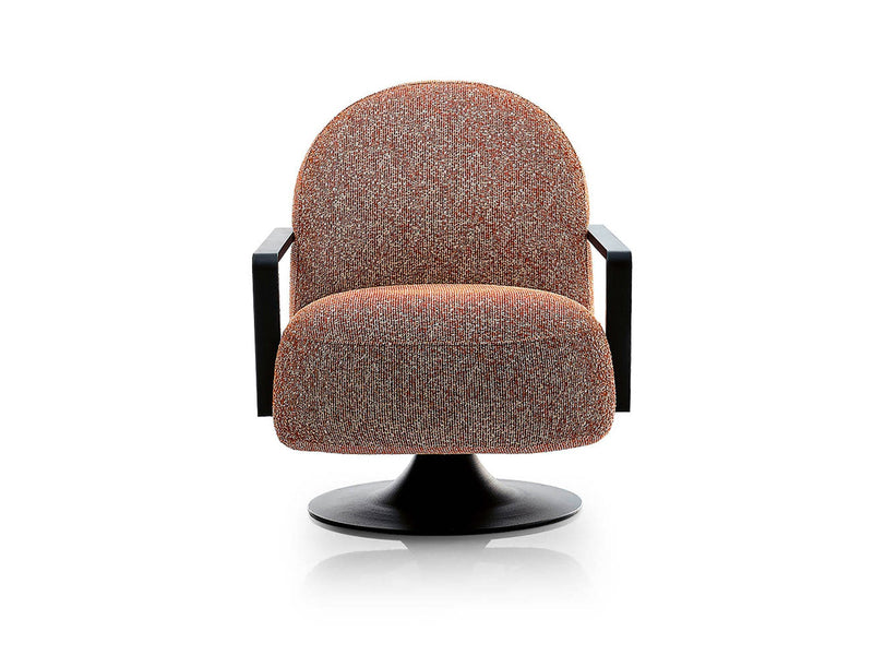 Perlasee Swivel Chair in Brick - 200-ELI-PER-JESY-56-B