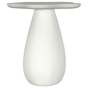 Perth 20-inch Side Table with Cloud-Shaped Top Off White - 930616