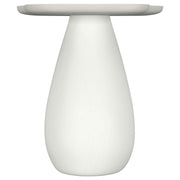 Perth 20-inch Side Table with Cloud-Shaped Top Off White - 930616