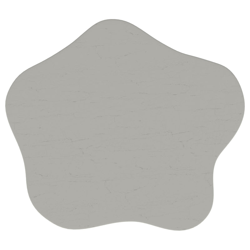 Perth 20-inch Side Table with Cloud-Shaped Top Off White - 930616