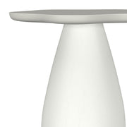Perth 20-inch Side Table with Cloud-Shaped Top Off White - 930616