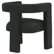 Petra Boucle Upholstered Accent Side Chair Black - 902882