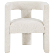 Petra Boucle Upholstered Accent Side Chair White - 902881