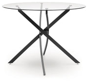 Pharwynn Dining Table and 4 Chairs in Black from Ashley - DMV Furniture