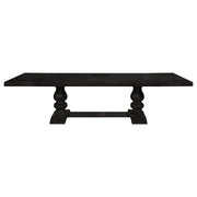 Phelps 5-piece Rectangular Dining Table Set Distressed Noir - 121231-S5