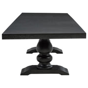Phelps 9-piece Rectangular Dining Table Set Distressed Noir - 121231-S9A