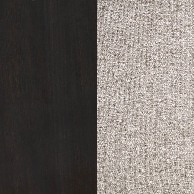 Phelps Upholstered Dining Arm Chair Tan Distressed Noir (Set of 2) - 121233