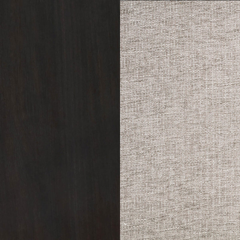 Phelps Upholstered Dining Side Chair Tan Distressed Noir (Set of 2) - 121232