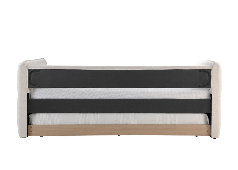 Philipa Oatmeal Twin Daybed with Trundle - DMV FurnitureDaybed