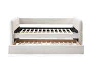 Philipa Oatmeal Twin Daybed with Trundle - DMV FurnitureDaybed