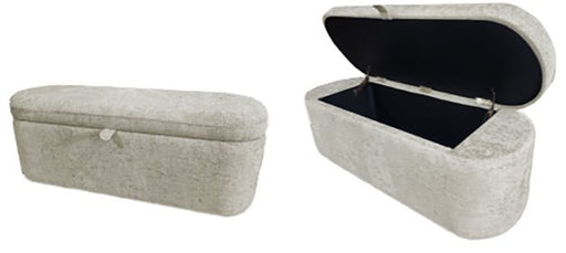 Philipa Storage Bench - Oatmeal Tweed - DMV FurnitureBenches
