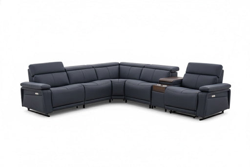 Phoenix Black 6-pc Sectional - PHOENIX-BK-6-PC-SEC