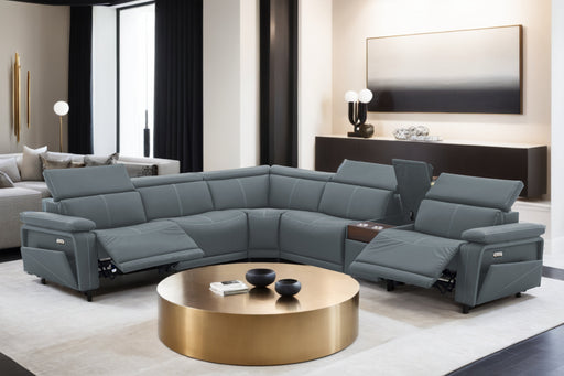 Phoenix Teal 6-pc Sectional New - PHNX-TL-6-PC-SC-NW
