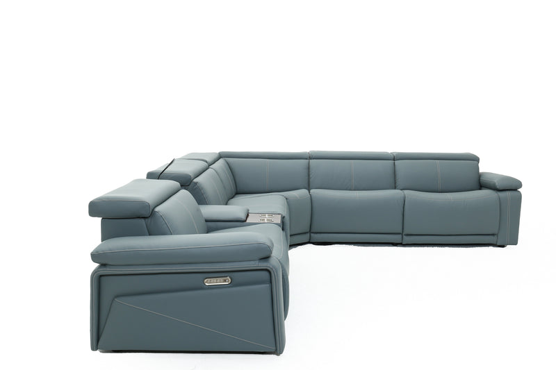 Phoenix Teal 6-pc Sectional New - PHNX-TL-6-PC-SC-NW